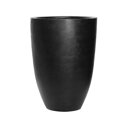 Pottery Pots Natural Ben ronde plantenbak middelhoog zwart