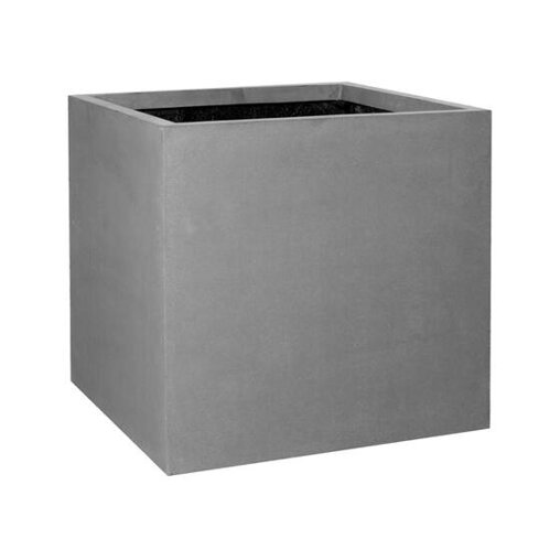 Pottery Pots Natural Block vierkante plantenbak grijs