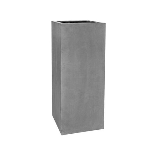 Pottery Pots Natural Bouvy vierkante plantenbak hoog grijs