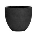 Pottery Pots Natural Jesslyn ronde plantenbak zwart