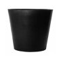 Pottery Pots Natural Jumbo Bucket ronde plantenbak zwart