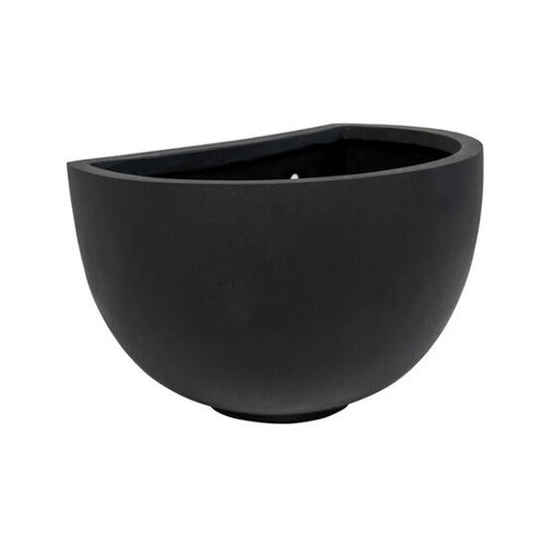 Pottery Pots Natural Peter hangende ronde plantenbak zwart