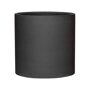 Pottery Pots Refined Max ronde plantenbak zwart