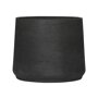 Pottery Pots Rough Patt ronde plantenbak zwart