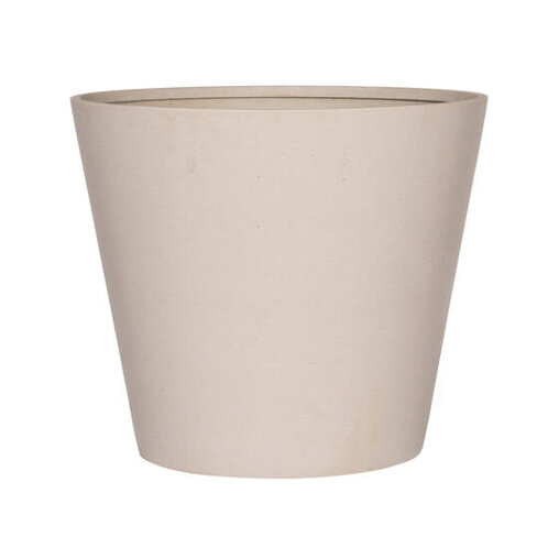 Pottery Pots Refined Bucket ronde plantenbak wit