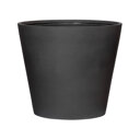 Pottery Pots Refined Bucket ronde plantenbak zwart