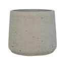 Pottery Pots Rough Patt ronde plantenbak grijs