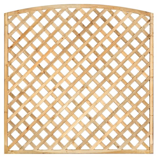 Toogtrellis diagonaal grenen 180x180 cm