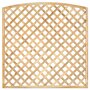 Toogtrellis diagonaal grenen 180x180 cm