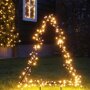 Kerstboom tuinsteker (incl. LED)