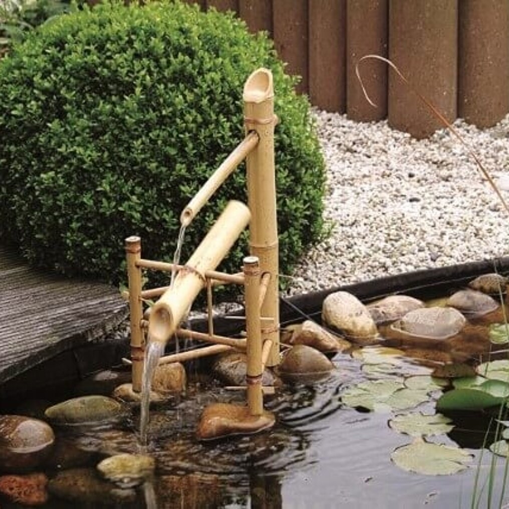 Ubbink Waterornament Arte Bamboe Watertuimelaar kopen? Tuincentrum.nl bezorgt ✓ Snel in huis ✓ Advies voor en na aankoop