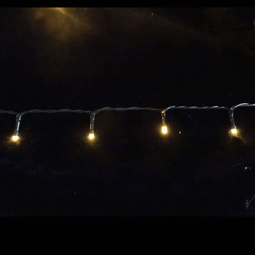 Kerstverlichting warm wit op batterijen 1400 cm 192 lampjes