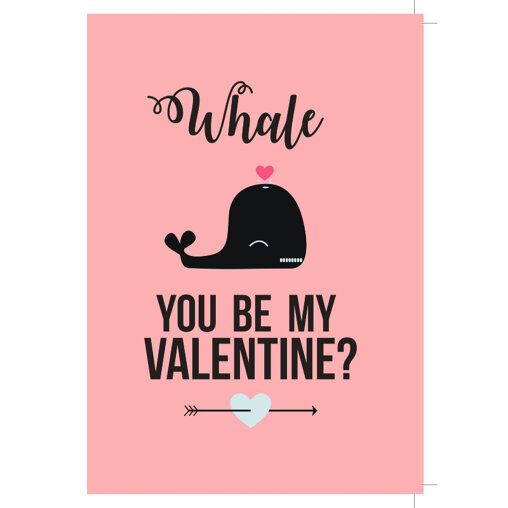 Kaartje 'My Valentine'