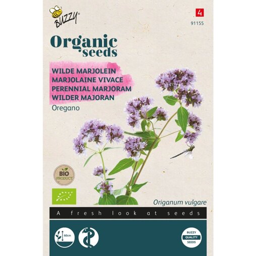 Wilde marjolein oregano voorkant