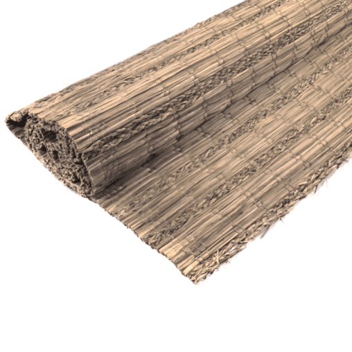 Zeggemat decoratief op rol